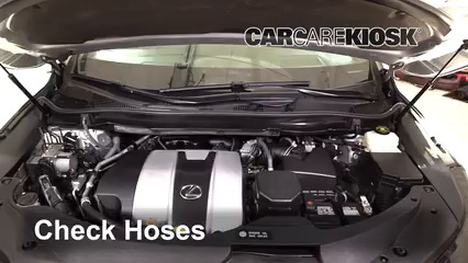 2016 Lexus RX350 3.5L V6 Hoses Check Hoses
